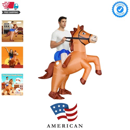 Inflatable costume adult - adult, ride