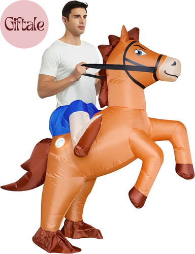 Inflatable costume adult ride - inflatable,