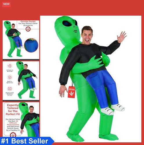 Inflatable alien costume adult - inflatable,