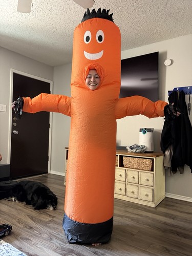 Air dancer inflatable tube - tube, man
