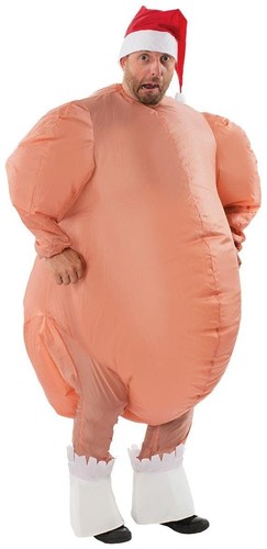 Inflatable christmas roast - inflatable,
