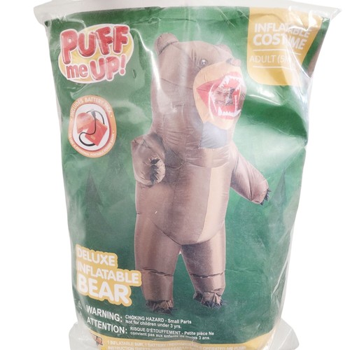 Deluxe inflatable bear costume - inflatable,