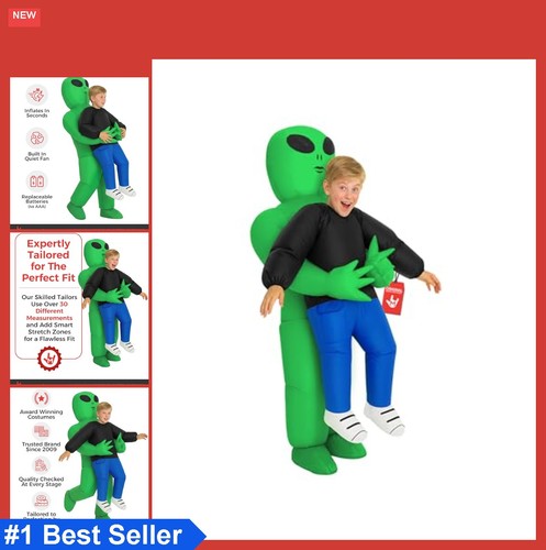 Inflatable alien costume kids - inflatable,