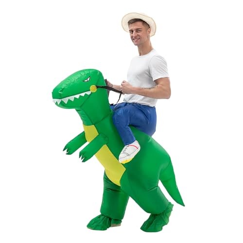 Inflatable dinosaur costume - dinosaur,