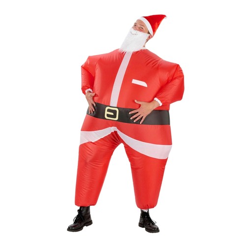 Inflatable santa adult costume - inflatable,